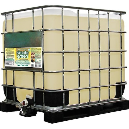 Simple Green Cleaner/Degreaser, 275 gal Tote, Liquid 3000000114275