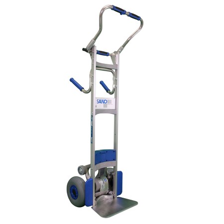 Sano Liftkar Pro Fold-L Pistol Grip Stairclimbing Hand Truck 375 Lbs. Cap., Non-Marking Wheels V SP17FL02PI01
