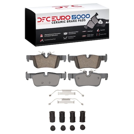 Dfc 5000 Euro Ceramic Disc Brake Pad Set,  1600-2486-01