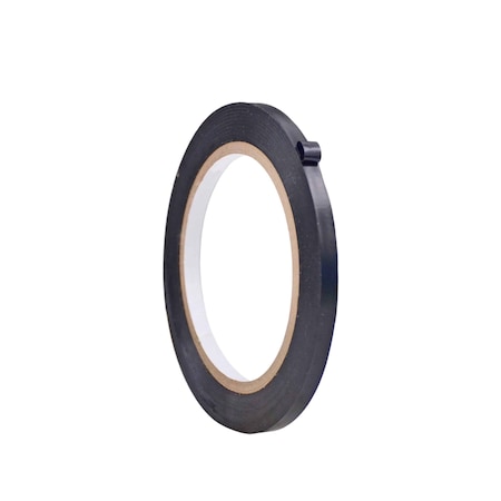 Wod Tape PVC, Black, 1/2 inch (12mm) W., 6 mil Thickness, 96 PK WOD VTC366-00500-96-36-BLA