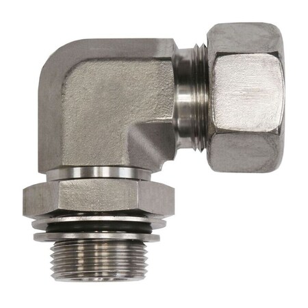 Brennan Industries Male BSPP Adj 8 ORing Boss D7801-L18-08-NWO-RR