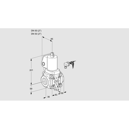 Honeywell Kromschroder VAS350R/NKGL KS88031719