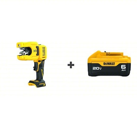 Dewalt Cordless Tube Cutter, 20 V DCE154B/DCB206