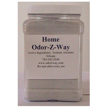 M-J Odor-Z-Way Llc M-J Odor-Z-Way LLC 4LBHOME 4 lb. Grip Container of Home Odor-Z-Way 4LBHOME