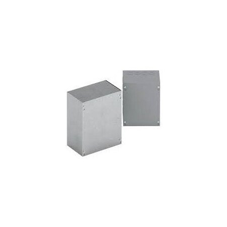 Eaton B-Line 8 in x 8 in x 6 in NEMA 1 Screw Cover Enclosure, Gray 886-1