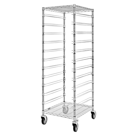 Quantum Storage Systems CONDUCTIVE BIN CART 11 LEVELS NO BINS BC212469M11CO