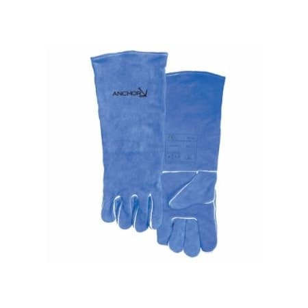 Anchor Brand Quality Welding Gloves, Split Cowhide, Large, Russet, Left Hand, 12PK 101-18GC-LHO