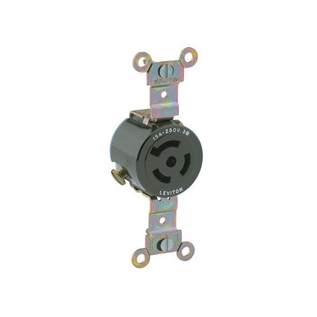 Leviton Industrial Grade Receptacle 15 Amp, 250 Volt 3-Phase 4870