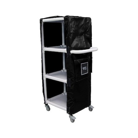 Royal Basket Trucks Linen Cart, 600 lb Capac., 24" L G24-KKX-3VA-3ULN