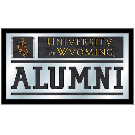 Holland Bar Stool Co Wyoming 26" x 15" Alumni Mirror MAlumWymng