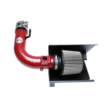 Hps Performance Air Intake Kit with Heat Shield, Red,  827-548R