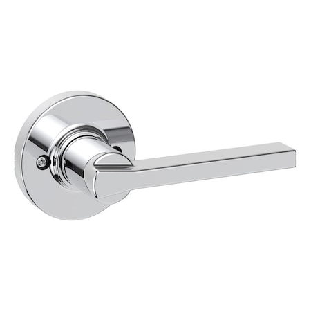 Kwikset Casey Lever Half Dummy with Round Rose Bright Chrome Finish 488CSLRDT-26