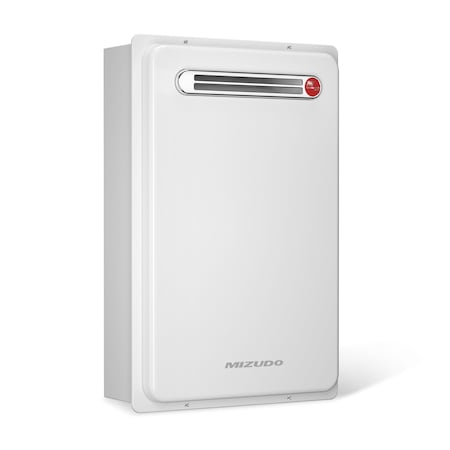 Mizudo 5.1-GPM Propane Gas Tankless Water Heater, Residential, 120, 000-BTU, Outdoor Installation only FDG-CS120SBW-LP