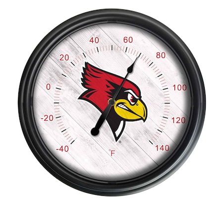 Holland Bar Stool Co Illinois State University Indoor/Outdoor LED Thermometer ODThrm14BK-08IllStU