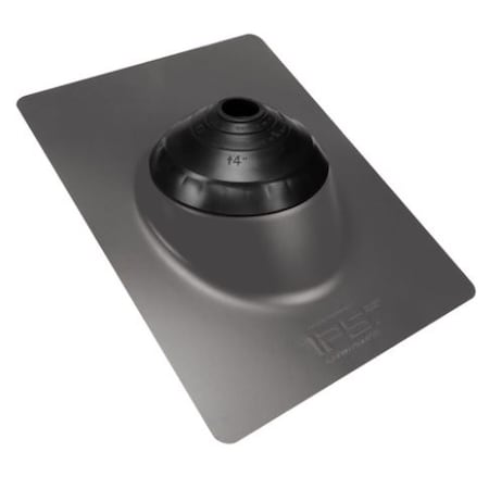 Ips 12 in. W X 16 in. L Metal/Plastic/Rubber Roof Flashing Gray 81892