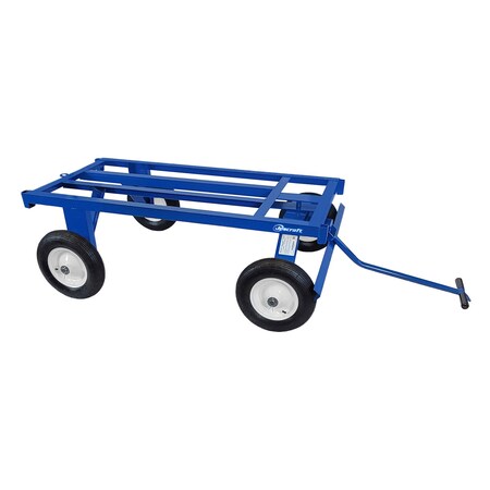 Jescraft Open Deck Utility Trailer 30inWx60inL with 16in Pneumatic tires FWT-3060-16