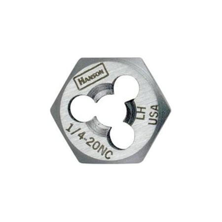Hanson High Carbon Steel Re-threading Right Hand Hexagon Fractional Die - 3/4" - 10 NC 7258