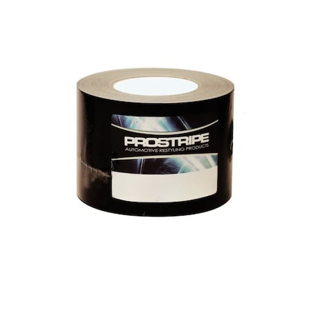 Prostripe Non-Skid Textured Tread Tape, 50 ft L, 6 in W, Black, Vinyl Adhesive R82603