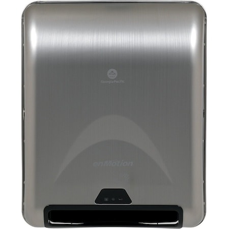 Georgia-Pacific enMotion Recessed Automated Touchless Paper Towel Dispenser , Stainless Steel 59466A