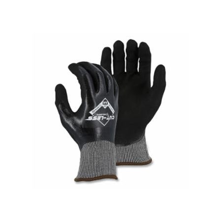 Cut-Less Korplex Gloves, Large, Black, 12PK 472-35-6475/L