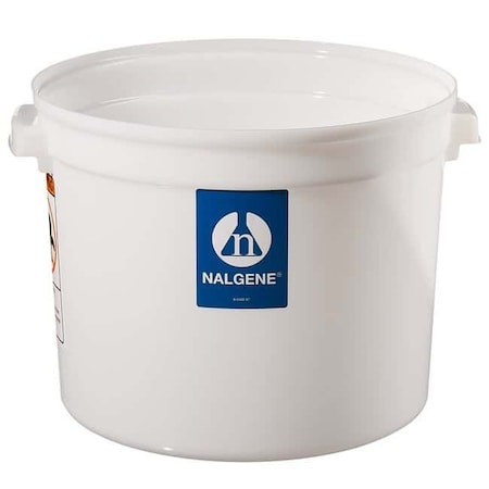 Nalgene Laboratory Jar, White, 24 cm H, PK6 7142-0015