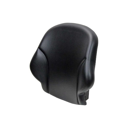 Uni Pro Backrest Cushion, Fits 136 or Grammer 5X1 Seat, Black Vinyl 8151
