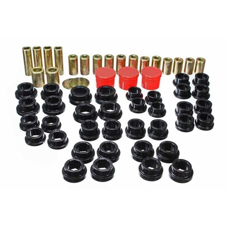 Energy Suspension Energy Suspension 7.3122G Hyper-Flex Control Arm Bushing Rear Upper & Lower Steel Polyurethane - Zinc Oxide & Black ENE7-3122G