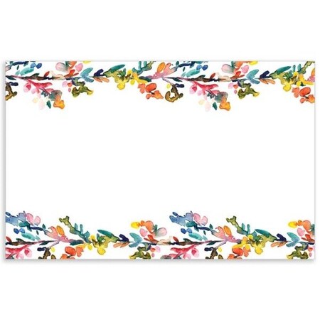 Nashville Wraps Watercolor Branches Enclosure Card, 3.5x2.25, 50PK AC7160