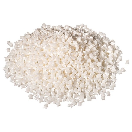 Zoro Select ABS Pellets, Off-White, 5 lb Bag BULK-IJMP-9