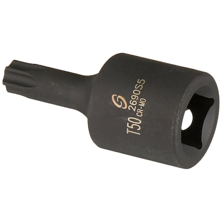 Sunex 1/2 in Drive T50 Internal Star Impact Socket 2690S5