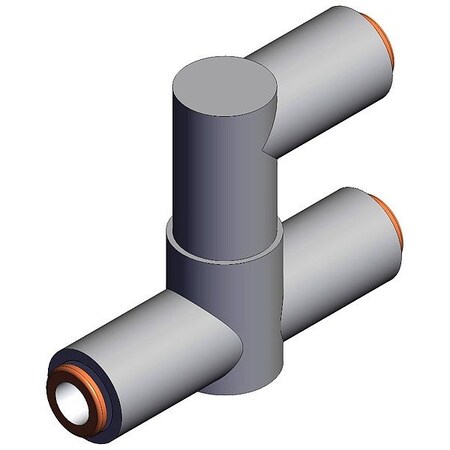 Smc AND VALVE W/ONE-TOUCH FITTING VR1211F-07