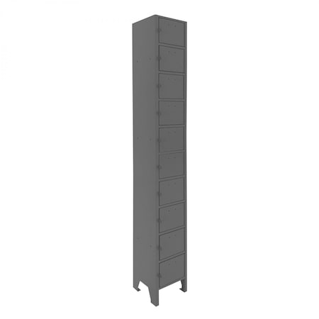 Durham Mfg Cell Phone Locker, 10 Tiers 620-95-D830