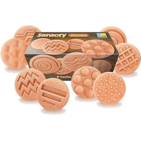 Yellow Door Sensory Stones, PK8 YUS1022