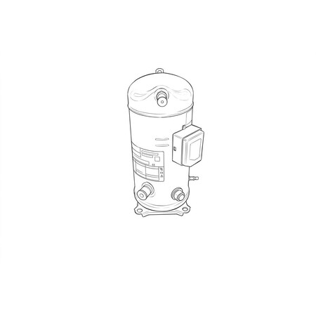 Copeland 460v3ph 142,000btu R407C Comp. ZR144KCE-TFD-950