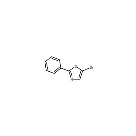 Ak Scientific 5-Bromo-2-phenyloxazole (100mg), CAS 92629-11-3 Y6510-100mg