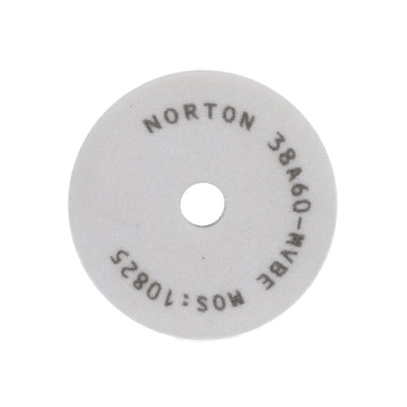 Norton Abrasives StrghtGrindWhl, 1.25"CN, 100Grit, 7"Dia 66252941163