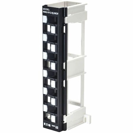 Eaton TRIPP LITE SERIES 12-PORT WALL-MOUNT PATCH PANEL FOR UTP KEYSTONE JACKS, O N062-012-KJ-WOF