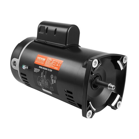 Vevor 1HP Pool Pump Motor 115/230V 9/4.5 Amps 56Y 3450RPM 90F/250V Capacitor HM16058LCb