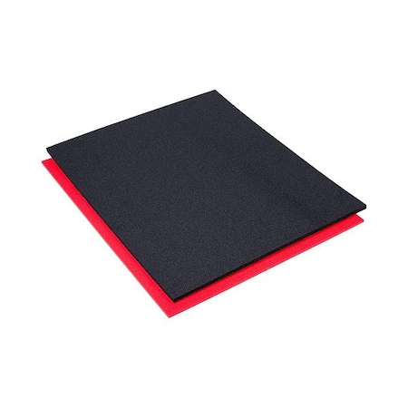 5S Shadow Foam Tool Box Foam Insert, 3/4" H, 10 3/4" W TSF-1018-BLACK/RED