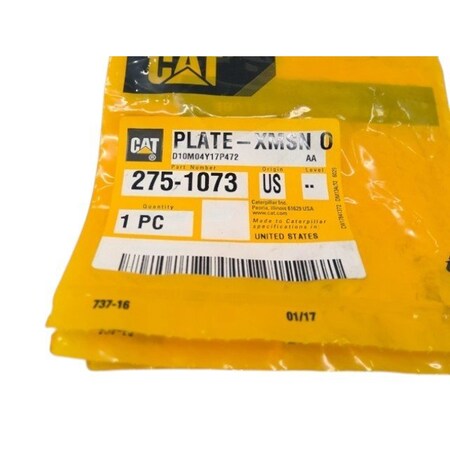 Caterpillar PLATE-XMSN O, CATERPILLAR OEM 2751073 2751073