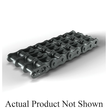 Hkk Chain Riveted Standard Roller chain, 10 ft OAL, 1/2 P, 0.312 Dia x 5/16 in W Roller, Alloy Steel RC040R3A