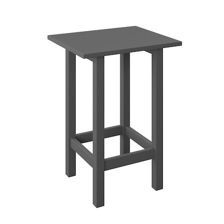 Polybird MODERN BALCONY END TABLE      CHARCOAL POLYBIRD P65