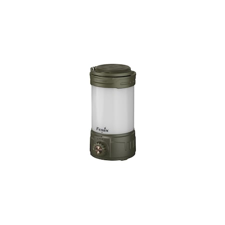 Fenix Lighting Fenix  CL26R PRO: Rechargeable Lantern, LED, Lithium Ion, 650lm, Green CL26R PRO Olive Drab