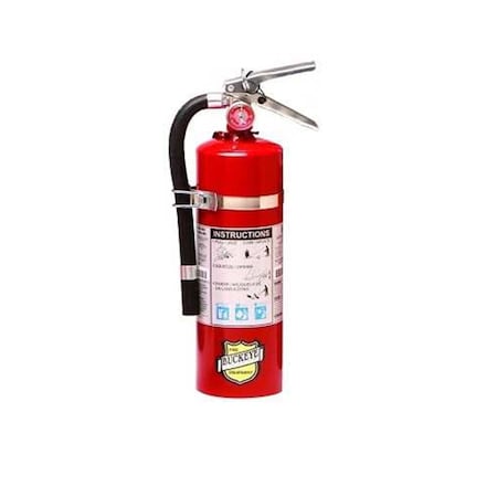 Buckeye 5 lbs ABC Dry Chemical Fire Extinguisher with Vehicle Mount BU441312