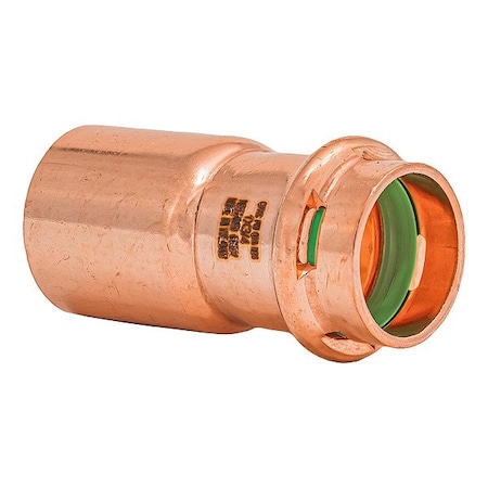 Quickfitting Surepress Strt, Copper, FTG 1 in, Press-fit 3/4 in SPWRC32-STR