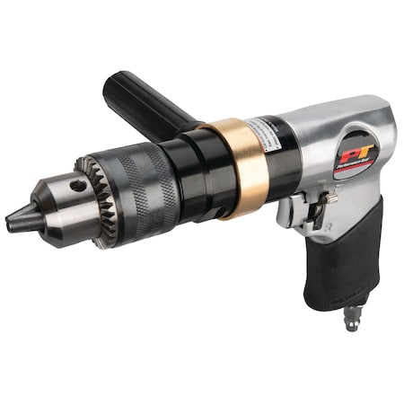 Performance Tool 1/2 in. Heavy Duty Drill, Reversible, Variable Speed, 600 RPM, 90 PSI M651