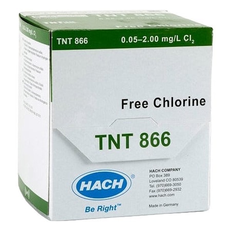 Hach Chlorine Vial Test, Vial TNT866