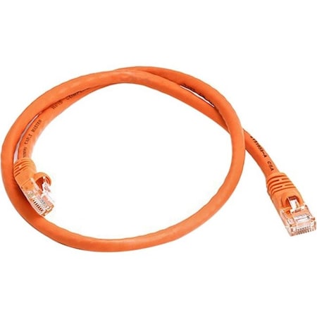 Monoprice Ethernet Cable, Cat 6, Orange, 2 ft. 3422