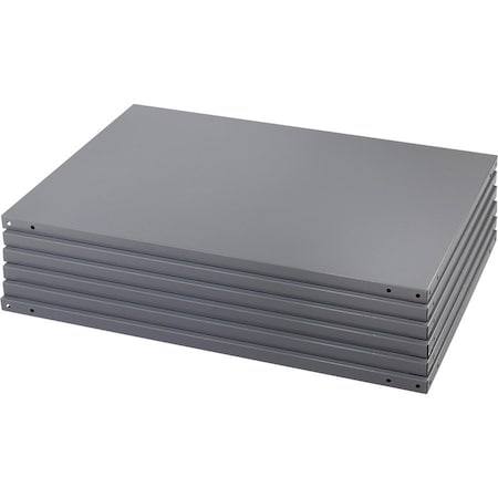 Safco Industrial 6 Shelf Pack, 36X24 6254
