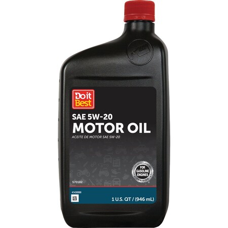 Do It Best 5W-20 Synthetic Blend Motor Oil Quart DB52CQT